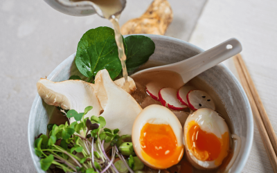 Pine Mushroom Ramen