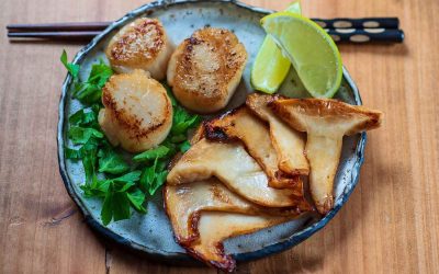 Pan seared Matsutake “Japanese style”