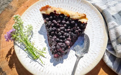 Mountain Huckleberry Pie